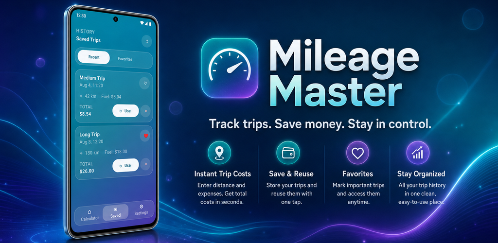 Mileage Master launch banner